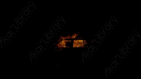 视频素材-车辆燃烧火焰Fire_Car_Side_60fps_08