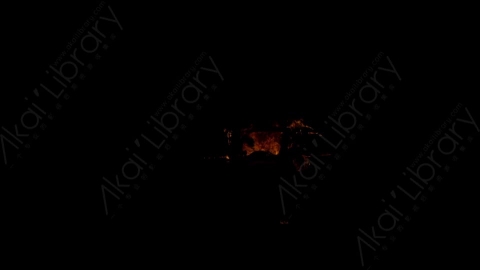视频素材-车辆燃烧火焰Fire_Car_ThreeQuarter_120fps_10