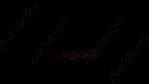 视频素材-天花板燃烧火焰Fire_Ceiling_120fps_01