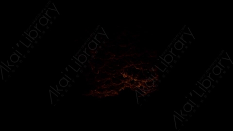 视频素材-天花板燃烧火焰Fire_Ceiling_120fps_03