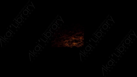 视频素材-天花板燃烧火焰Fire_Ceiling_120fps_07