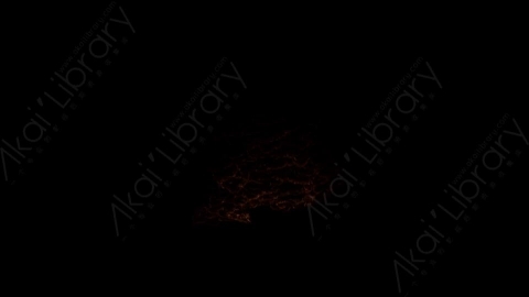 视频素材-天花板燃烧火焰Fire_Ceiling_60fps_03