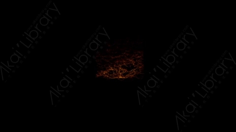 视频素材-天花板燃烧火焰Fire_Ceiling_60fps_07