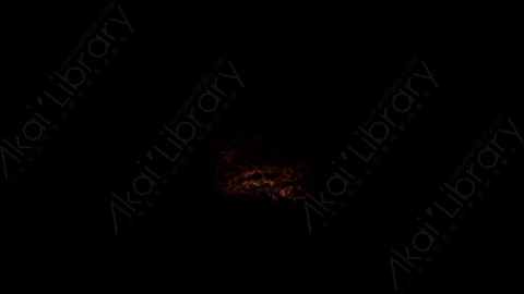 视频素材-天花板燃烧火焰Fire_Ceiling_60fps_08