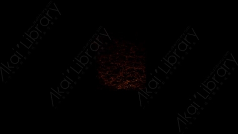 视频素材-天花板燃烧火焰Fire_Ceiling_60fps_09