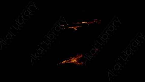 视频素材-木头燃烧火焰Fire_Frame_TheeQuarterBack_120fps_02