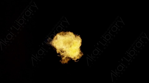 视频素材-爆炸喷射火焰Fire_Window_Burst_120fps_04