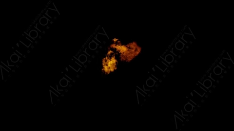 视频素材-爆炸喷射火焰Fire_Window_Burst_60fps_15