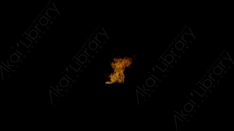 视频素材-窗户窗口燃烧火焰Fire_Window_Front_Large_120fps_02