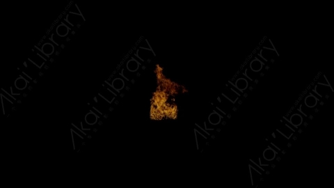 视频素材-窗户窗口燃烧火焰Fire_Window_Front_Large_120fps_03