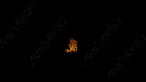 视频素材-窗户窗口燃烧火焰Fire_Window_Front_Large_120fps_04