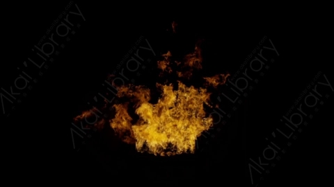 视频素材-窗户窗口燃烧火焰Fire_Window_Front_Large_120fps_19