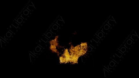 视频素材-窗户窗口燃烧火焰Fire_Window_Front_Large_120fps_23