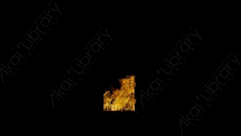 视频素材-窗户窗口燃烧火焰Fire_Window_Front_Large_120fps_24
