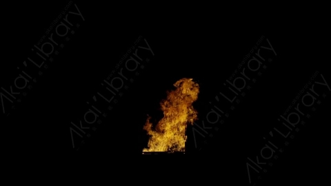 视频素材-窗户窗口燃烧火焰Fire_Window_Front_Large_120fps_25
