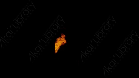 视频素材-窗户窗口燃烧火焰Fire_Window_Side_60fps_01