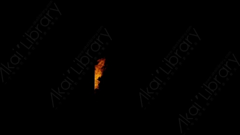 视频素材-窗户窗口燃烧火焰Fire_Window_Side_60fps_04