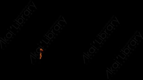 视频素材-窗户窗口燃烧火焰Fire_Window_Side_60fps_07