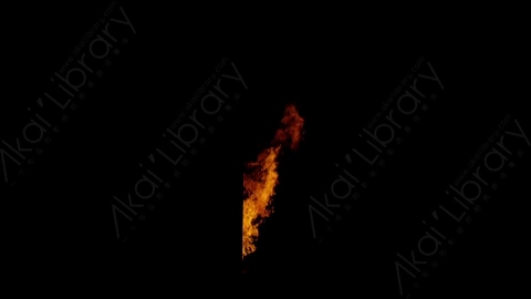 视频素材-窗户窗口燃烧火焰Fire_Window_Side_60fps_09