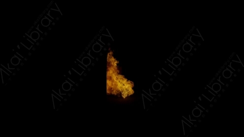 视频素材-窗户窗口燃烧火焰Fire_Window_Side_60fps_14