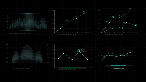 AE模板-Graphs 001_HUD科技图表界面元素.zip