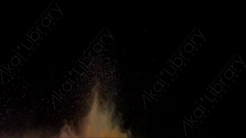 视频素材-爆炸粉尘色粉HD_LOWER_BURST_3