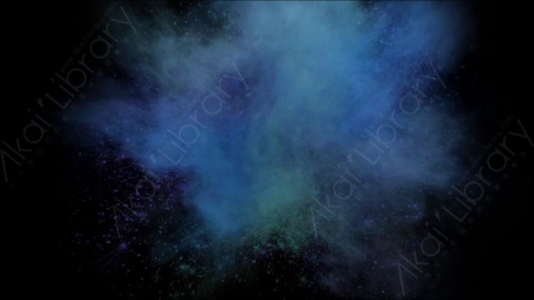 视频素材-爆炸粉尘色粉HD_OVERHEAD_4