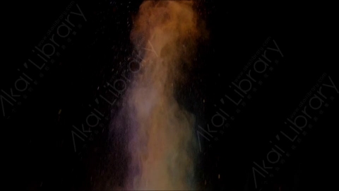 视频素材-爆炸粉尘色粉HD_SIDE_VIEW_5
