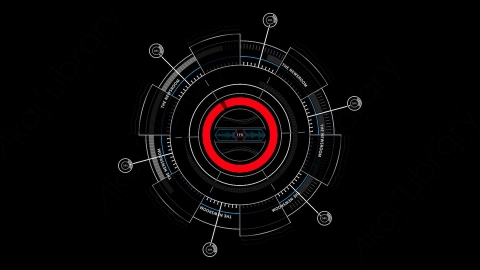 AE模板-HUD Elements_05_HUD科技圆形界面元素.zip