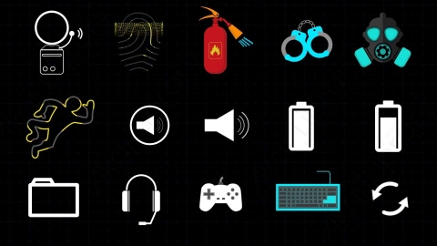 AE模板-Icons_HUD科技图标界面元素.zip