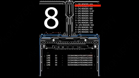 AE模板-Infobox & Numbers_24_HUD科技文字数字界面元素.zip
