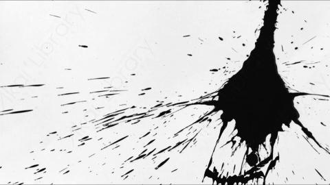 视频素材-Ink_Splat_11水墨洒落