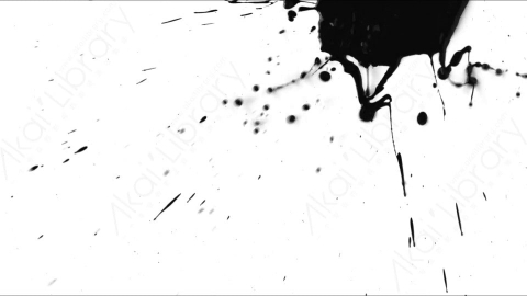视频素材-Ink_Splat_13水墨洒落