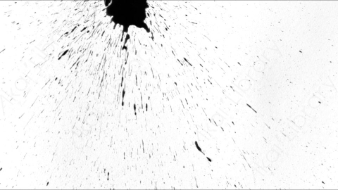 视频素材-Ink_Splat_18水墨洒落