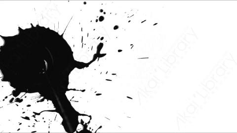 视频素材-Ink_Splat_20水墨洒落