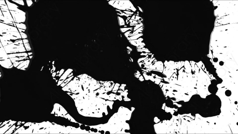 视频素材-Ink_Splat_9水墨洒落