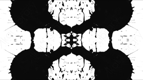 视频素材-Ink_Splat_Mirrored_8水墨洒落