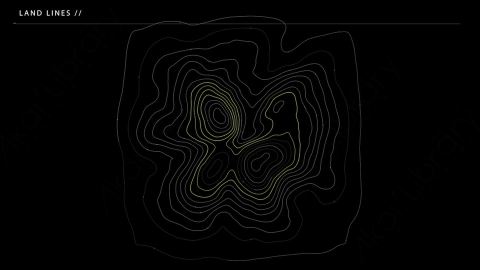 AE模板-Map Land_HUD科技地图界面元素.zip