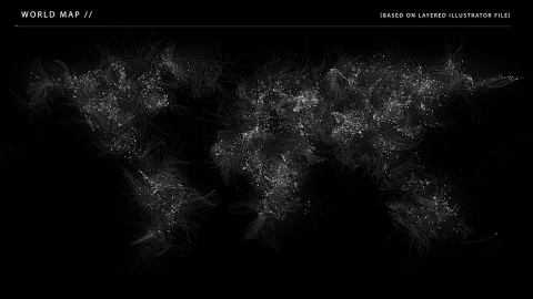 AE模板-Map World_HUD科技地图界面元素.zip