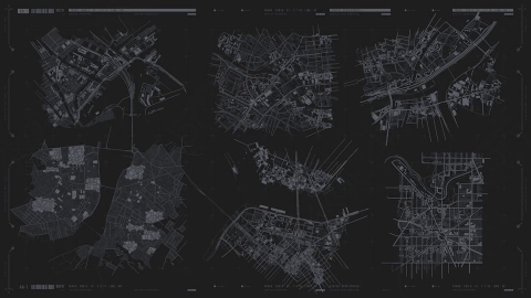 AE模板-Maps_HUD科技地图导航扫描界面元素.zip