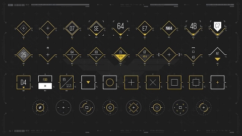AE模板-Markers 01_HUD科技方形界面元素.zip
