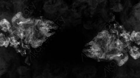 视频素材-水墨墨水Murky_White_On_Black_1