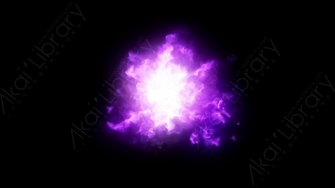 视频素材-魔法科幻枪火Neon_Blast_Muzzle_Front