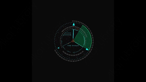 AE模板-Radar 01雷达扫描HUD科技圆形界面元素.zip
