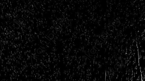 视频素材-雨水下雨落在玻璃上Rain_Close-Up