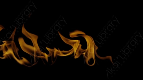 视频素材-Rampant_4K_Fire_002燃烧火焰