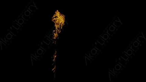 视频素材-Rampant_4K_Fire_005喷射火焰燃烧
