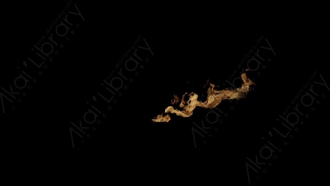 视频素材-Rampant_4K_Fire_014喷射火焰燃烧