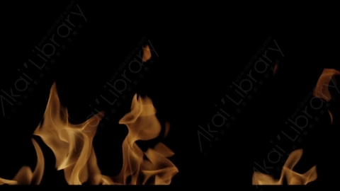 视频素材-Rampant_4K_Fire_033燃烧火焰