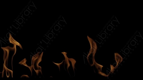 视频素材-Rampant_4K_Fire_056燃烧火焰